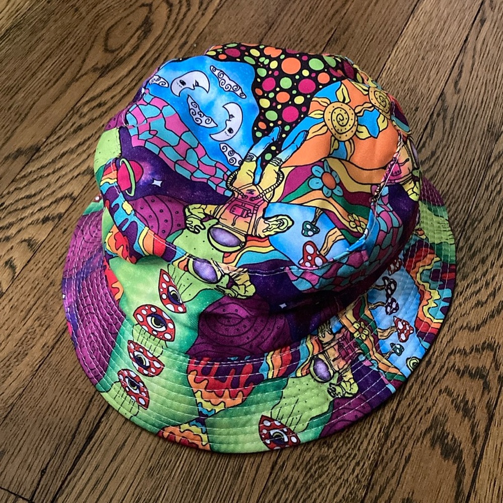 Colorful Psychedelic Bucket Hat